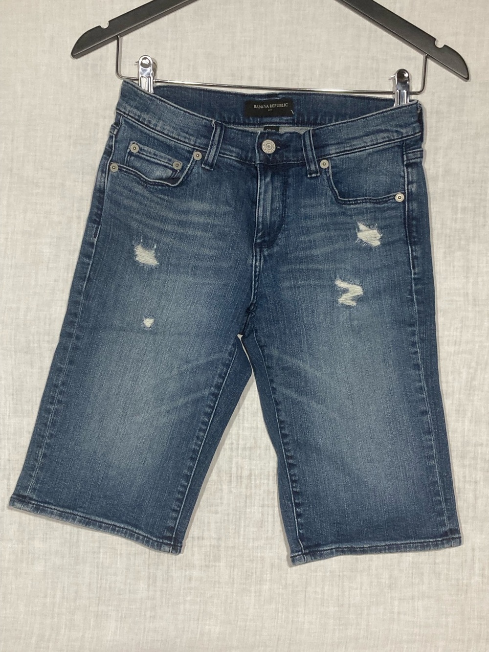 Banana Republic Dark Blue Denim Bermudas